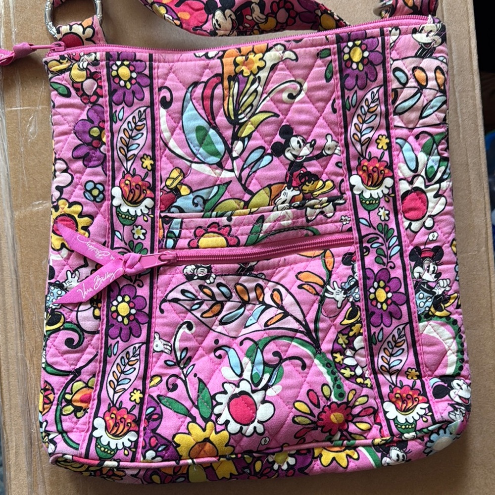 Vera Bradley Hipster Disney Crossbody Bag RARE